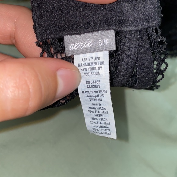 Black Halter Bralette - Picture 4 of 4